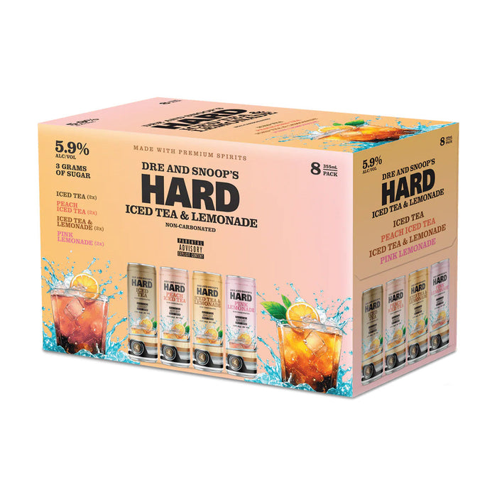Dre & Snoop - Hard Iced Tea & Lemonade 8-Pack