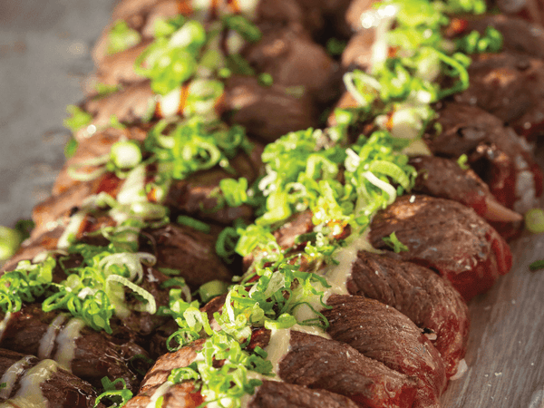 RARE Steak Fest wagyu nigiri